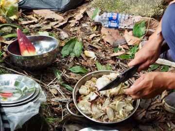 Sơ chế cắt ngâm muối